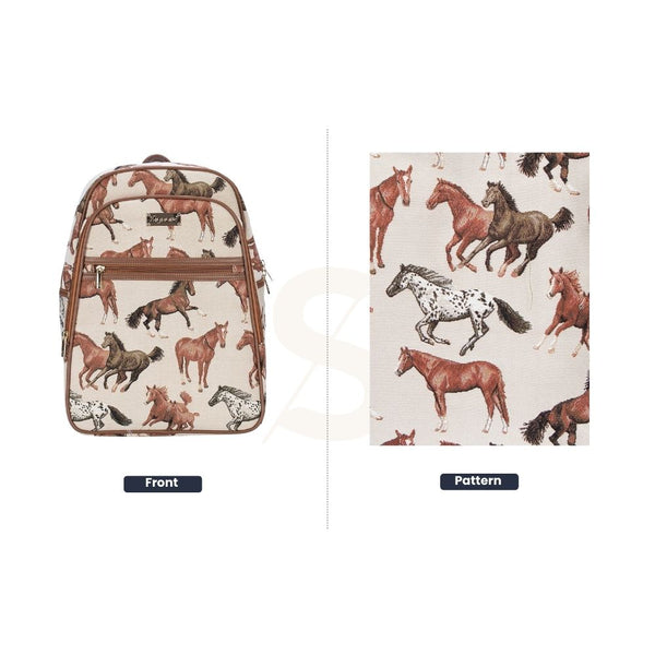 BKPK-RHOR | Running Horse Backpack – Signare USA