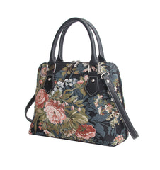 CONV-PEO | Peony Convertible Top Handle Purse Handbag - www.signareusa.com
