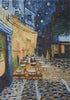 WH-VG-CT | VINCENT VAN GOGH CAFÉ TERRACE 55 X 39 " INCH WALL HANGING TAPESTRY ART - www.signareusa.com