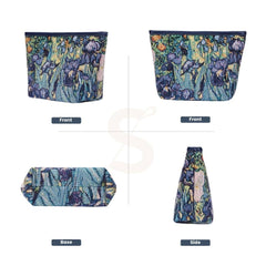 MAKEUP-ART-VG-IRIS | VAN GOGH IRIS  MAKE UP COSMETIC BAG