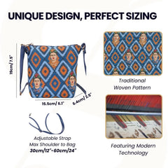 SLING-FKICON | FRIDA KAHLO SLING BAG PURSE CROSSBODY