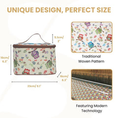 TOIL-OWL | OWL TOILETRY VANITY TRAVEL BAG