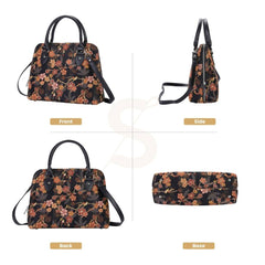 CONV-SAKURA | Ume Sakura Convertible Top Handle Purse Handbag