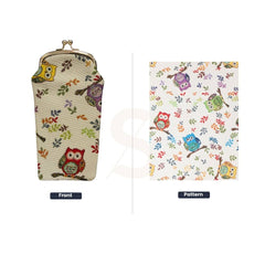 GPCH-OWL | OWL GLASSES SUNGLASSES POUCH CASE