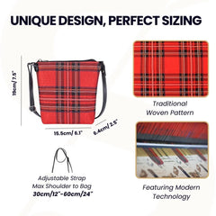 SLING-RSTT | ROYAL STEWART TARTAN SLING BAG PURSE CROSSBODY