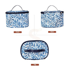 TOIL-WIOW | WILLIAM MORRIS WILLOW BOUGH TOILETRY VANITY TRAVEL BAG