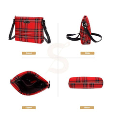 XB02-RSTT | ROYAL STEWART TARTAN CROSS BODY BAG PURSE HANDBAG