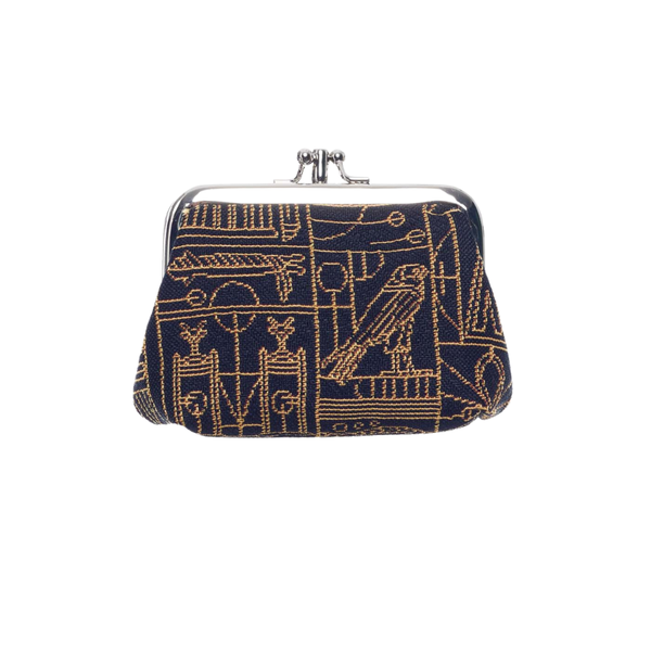 FRMP-BM-EGYPT| British Museum Egyptian Coin Clasp Frame Purse