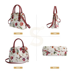 CONV-HUMM | Hummingbird Convertible Top Handle Purse Handbag