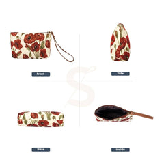 WRIS-POP | Poppy Wristlet