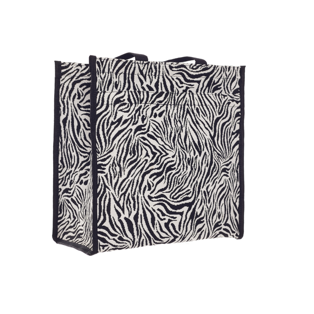 SHOP-ZEBRA| ZEBRA Shopper Bag