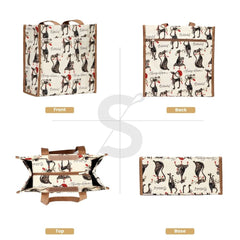 SHOP-CUDE | MARILYN ROBERTSON CATITUDES SHOPPER BAG