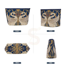 MAKEUP-ART-WC-SWAN | WALTER CRANE SWAN  MAKE UP COSMETIC BAG
