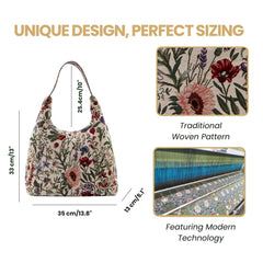 HOBO-MGD | MORNING GARDEN HOBO HANDBAG SHOULDER BAG