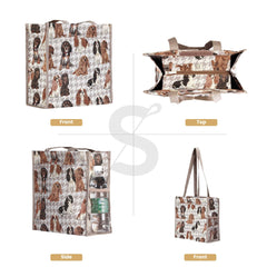 SHOP-KGCS | KING CHARLES CAVALIER SPANIEL DOG SHOPPER BAG
