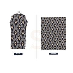 GPCH-LUXOR | BLACK AND WHITE LUXOR GLASSES SUNGLASSES POUCH CASE