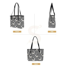 COLL-FREN | French Bulldog College/Shoulder Tote Bag