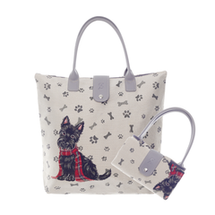 FOLD-SCOTTIE | SCOTTIE DOG FOLDING BAG