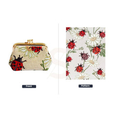 FRMP-LDBD | LADYBUG COIN CLASP FRAME PURSE WALLET