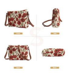 XB02-POP | POPPY CROSS BODY BAG PURSE HANDBAG