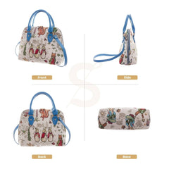 CONV-BP-PETER | Peter Rabbit Convertible Top Handle Purse Handbag