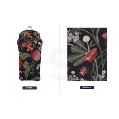 GPCH-MGDBK | MORNING GARDEN BLACK GLASSES SUNGLASSES POUCH CASE