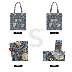 FLAT-PIMPERNEL-BL|  WILLIAM MORRIS PIMPERNEL AND THYME BLUE - FLAT BAG