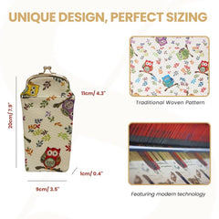 GPCH-OWL | OWL GLASSES SUNGLASSES POUCH CASE