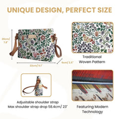 XB02-SPFL | CFA VOYSEY SPRING FLOWER CROSS BODY BAG PURSE HANDBAG