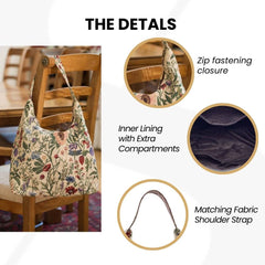 HOBO-MGD | MORNING GARDEN HOBO HANDBAG SHOULDER BAG