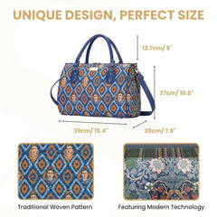 TRAV-FKICON | FRIDA KAHLO ICON TRAVEL BAG WEEKEND GYM HOLDALL