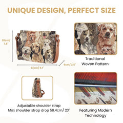 XB02-LAB | LABRADOR DOG CROSS BODY BAG PURSE HANDBAG