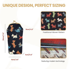 GPCH-PUPPY | PLAYFUL PUPPY GLASSES SUNGLASSES POUCH CASE