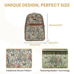 BKPK-GLILY | William Morris Golden Lily Backpack