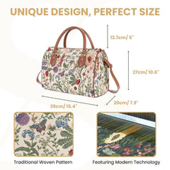 TRAV-MGD | MORNING GARDEN TRAVEL BAG WEEKEND GYM HOLDALL