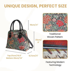 CONV-CRAY | William Morris The Cray Convertible Top Handle Purse Handbag