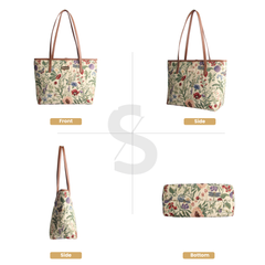 COLL-MGD | Morning Garden College/Shoulder Tote Bag