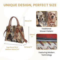 CONV-LAB | Labrador Convertible Top Handle Purse Handbag