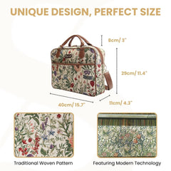 CPU-MGD | Morning Garden Computer Laptop Bag Case 15.6