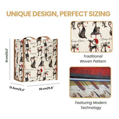 SHOP-CUDE | MARILYN ROBERTSON CATITUDES SHOPPER BAG