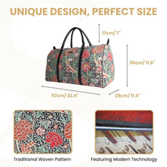 BHOLD-CRAY | William Morris The Cray Big Holdall/Duffel Bag