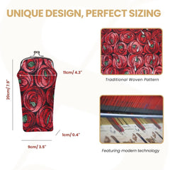 FRMP-RMTD | RENNIE MACKINTOSH ROSE AND TEARDROP COIN CLASP FRAME PURSE WALLET