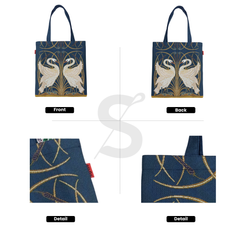 FLAT-SWAN |  WALTER CRANE THE SWAN - FLAT BAG