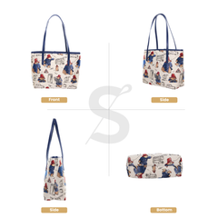 COLL-PADD | Paddington Bear College/Shoulder Tote Bag