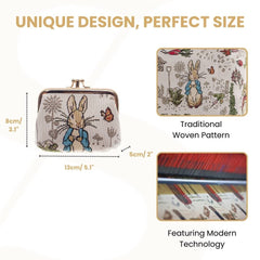 FRMP-BP-PETER | Peter Rabbit Coin Clasp Frame Purse