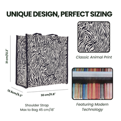 SHOP-ZEBRA| ZEBRA Shopper Bag