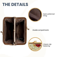 FRMP-LDBD | LADYBUG COIN CLASP FRAME PURSE WALLET