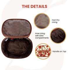 TOIL-POP | POPPY TOILETRY VANITY TRAVEL BAG