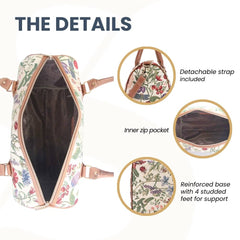 TRAV-MGD | MORNING GARDEN TRAVEL BAG WEEKEND GYM HOLDALL