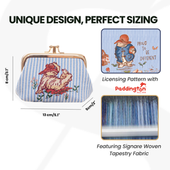 FRMP-PADD-CMM | Paddington Classic Marmalade Coin Clasp Frame Purse